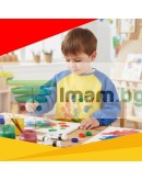 Защитна престилка за деца за рисуване, боядисване размер 98-122 3-7 години